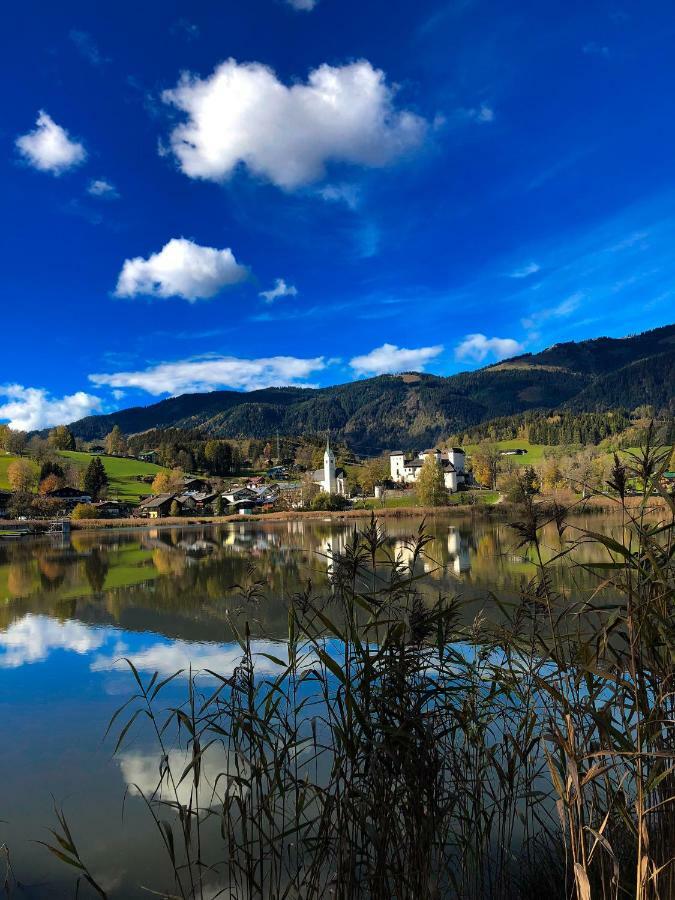 Ferienwohnung Alpenrose Goldegg Dış mekan fotoğraf